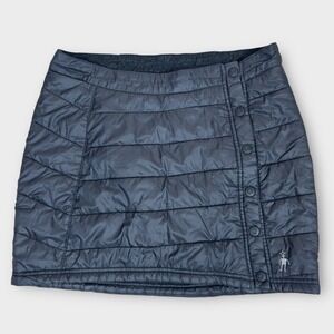 Smartwool Puffer Mini Skirt PhD Smartloft Womens Sz S Black Outdoor Insulated